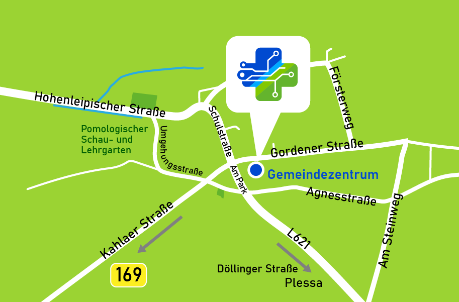 Standort-Karte